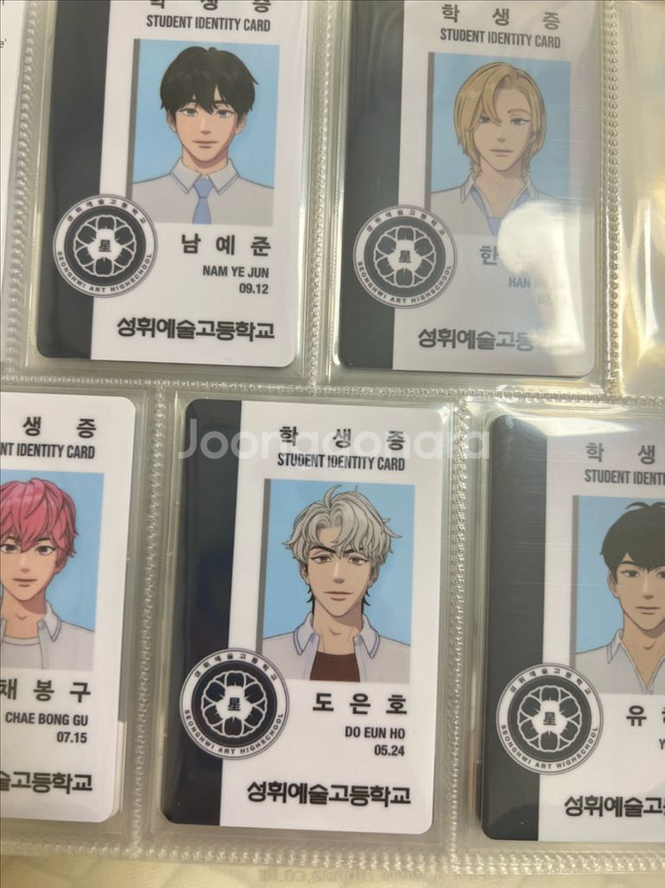 플레이브 여섯번째여름 포카 앨범포카 미공포 전부--2