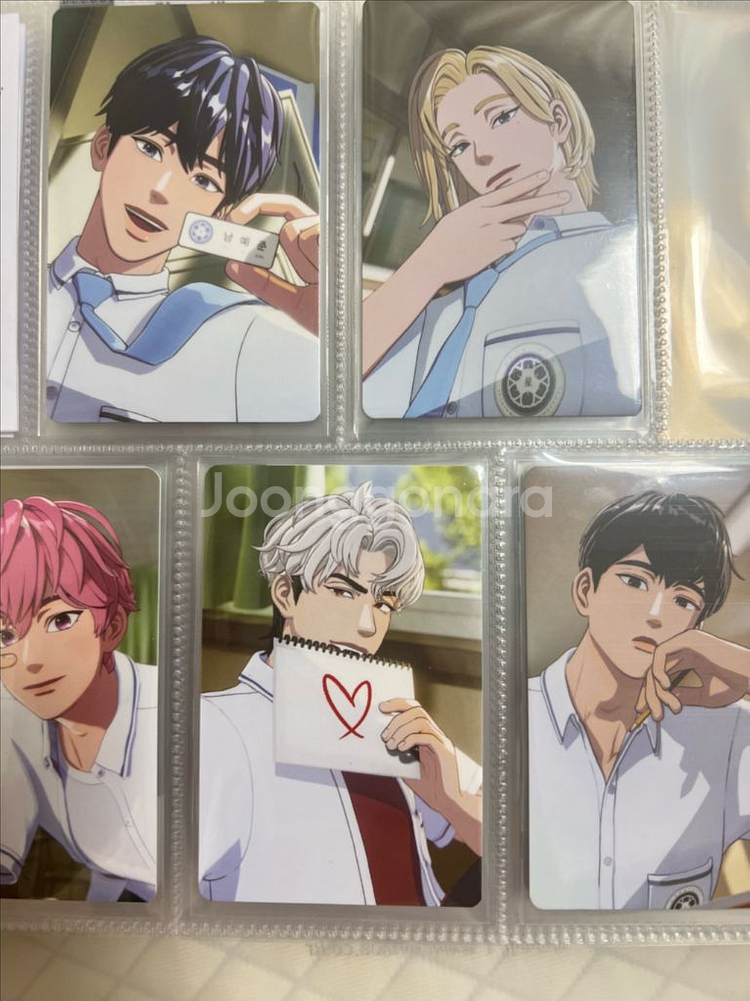 플레이브 여섯번째여름 포카 앨범포카 미공포 전부--1