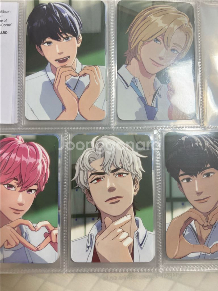 플레이브 여섯번째여름 포카 앨범포카 미공포 전부--4