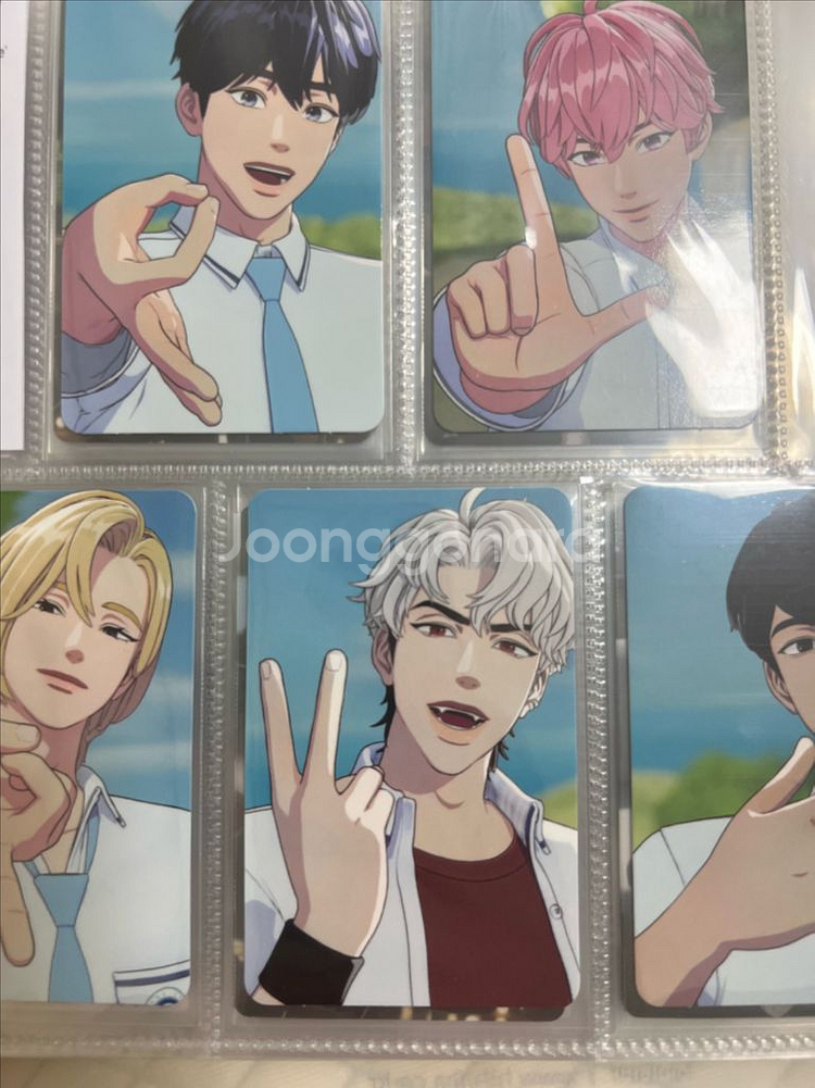 플레이브 여섯번째여름 포카 앨범포카 미공포 전부--6