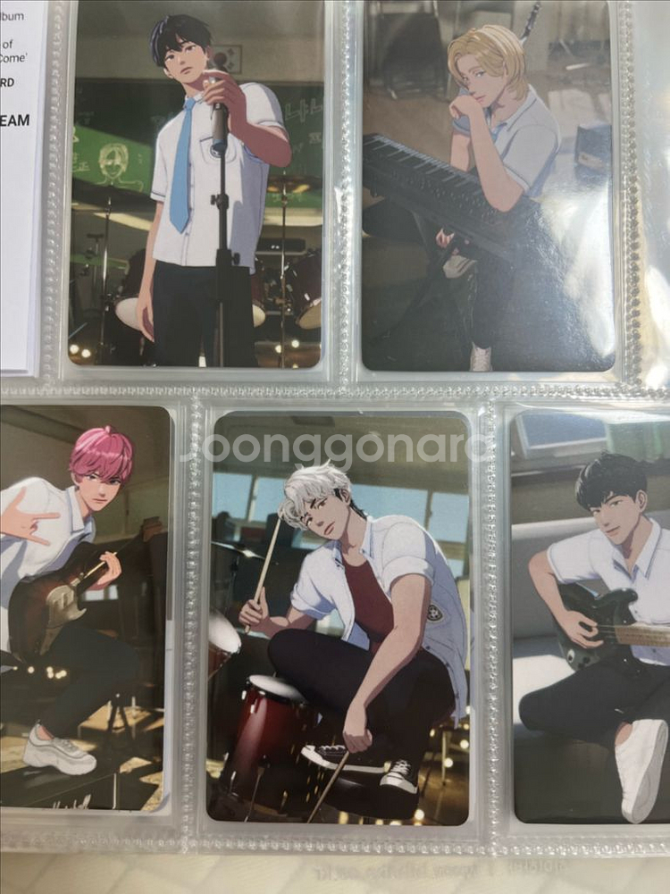 플레이브 여섯번째여름 포카 앨범포카 미공포 전부--7