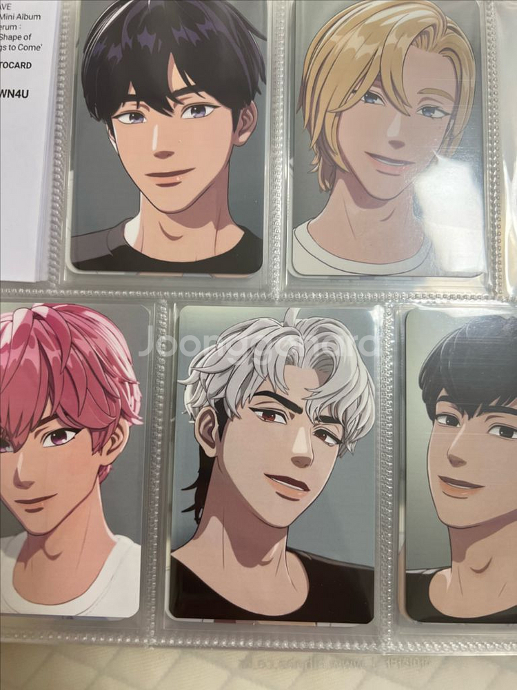 플레이브 여섯번째여름 포카 앨범포카 미공포 전부--3