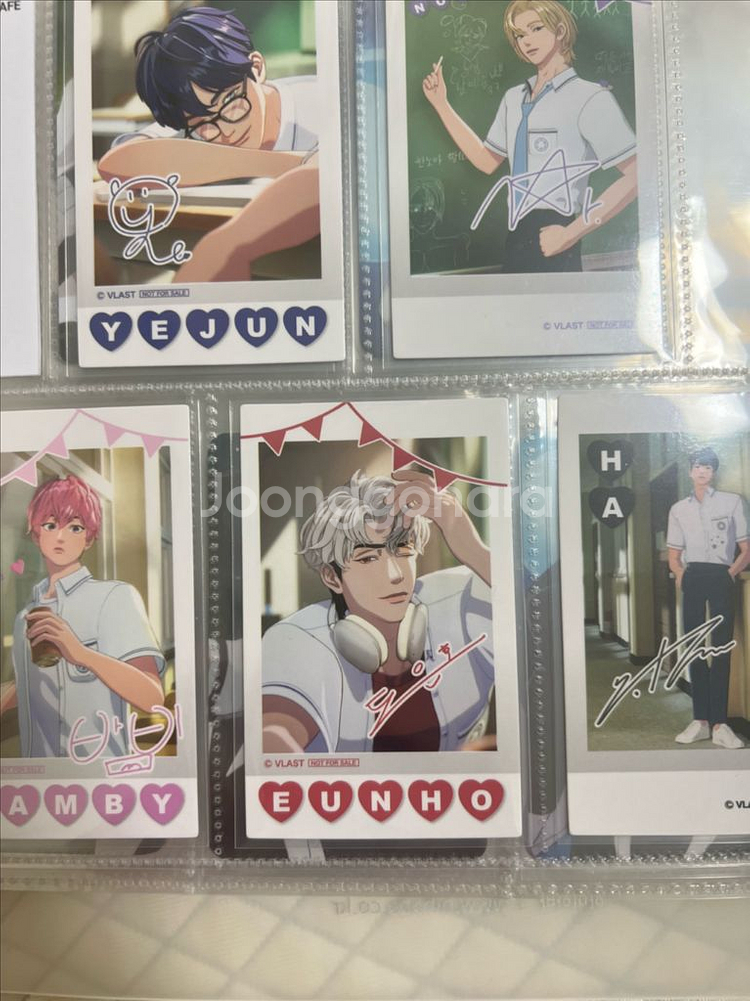 플레이브 여섯번째여름 포카 앨범포카 미공포 전부--9