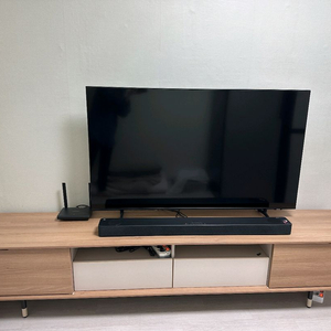 삼성 TV + 사운드바+ 우퍼