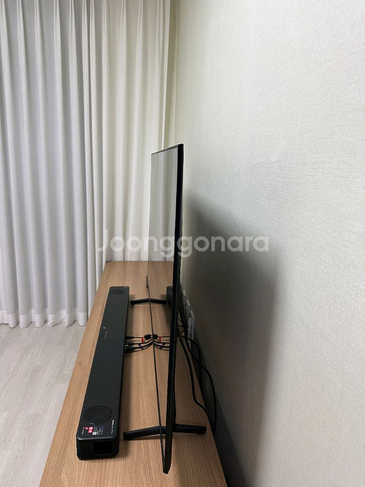 삼성 TV + 사운드바+ 우퍼--2