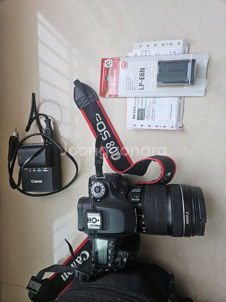 캐논 EOS 80D DSLR 카메라 EF-S 18-13--6