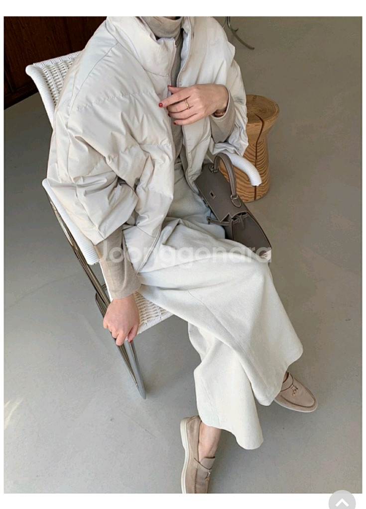 새상품)보웬 코듀로이 쁘띠턱 골덴 팬츠--4