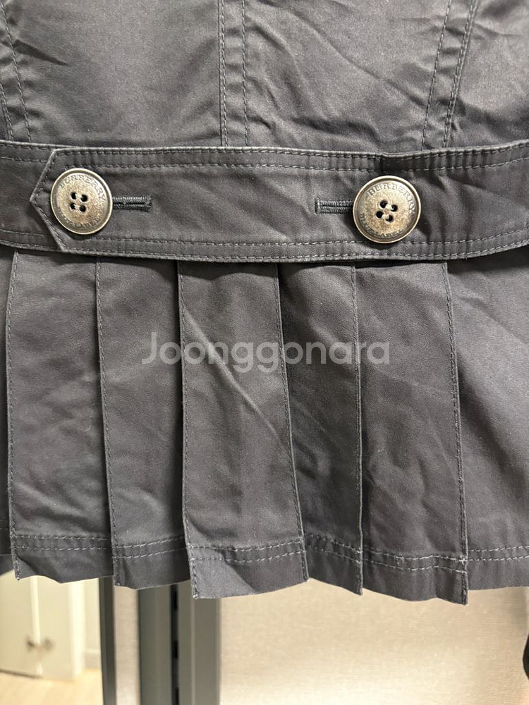 버버리 블루라벨 숏트렌치--5