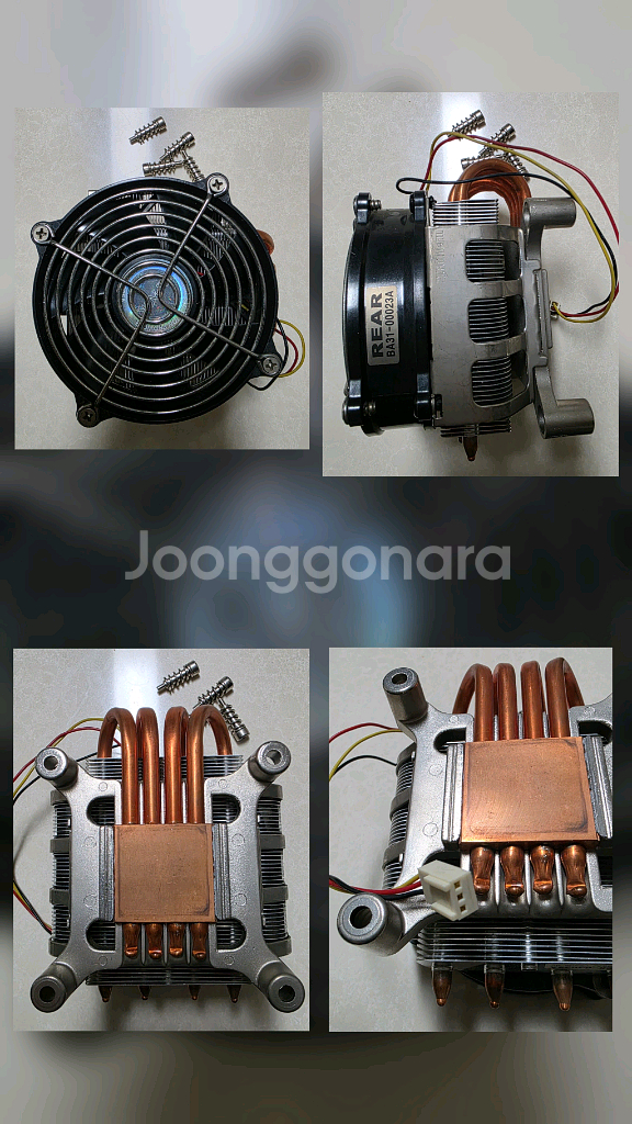 인텔 cpu 쿨러 구형 775추정 부품용 판매합니다--0