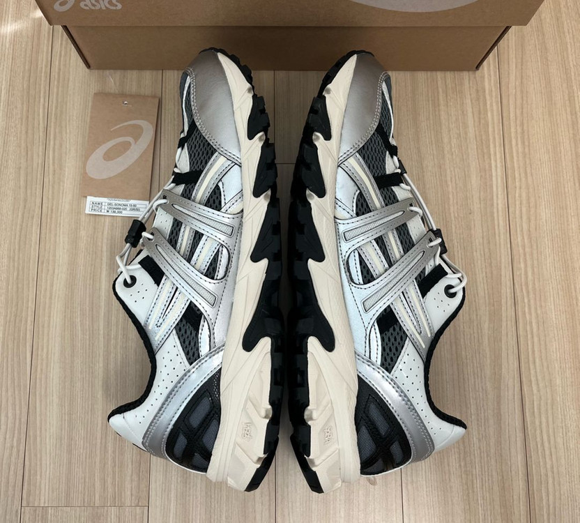 [285] 아식스 젤 소노마 15-50 스틸그레이 실버--5