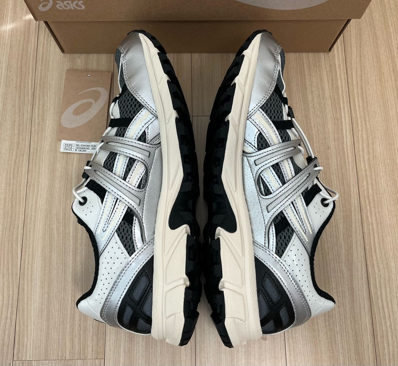 [285] 아식스 젤 소노마 15-50 스틸그레이 실버--6