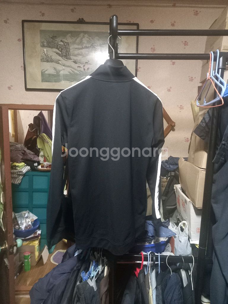 [언더아머]트레이닝 집업자켓 S(95)사이즈 블랙컬러--1