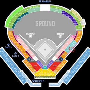 (1루 내야커플석/명당) 불꽃야구 10월 19일