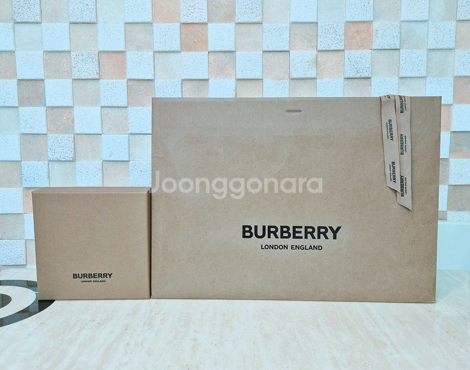 [백화점정품]버버리 쇼핑백+박스+리본 set,버버리--0