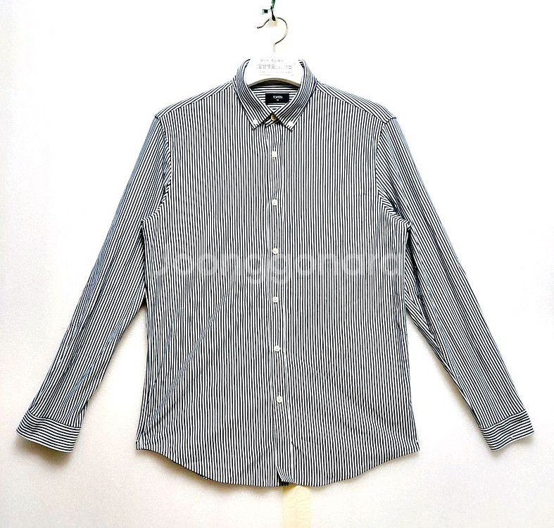 탑텐 스판긴팔셔츠105-110 캐주얼셔츠 스판남방--0