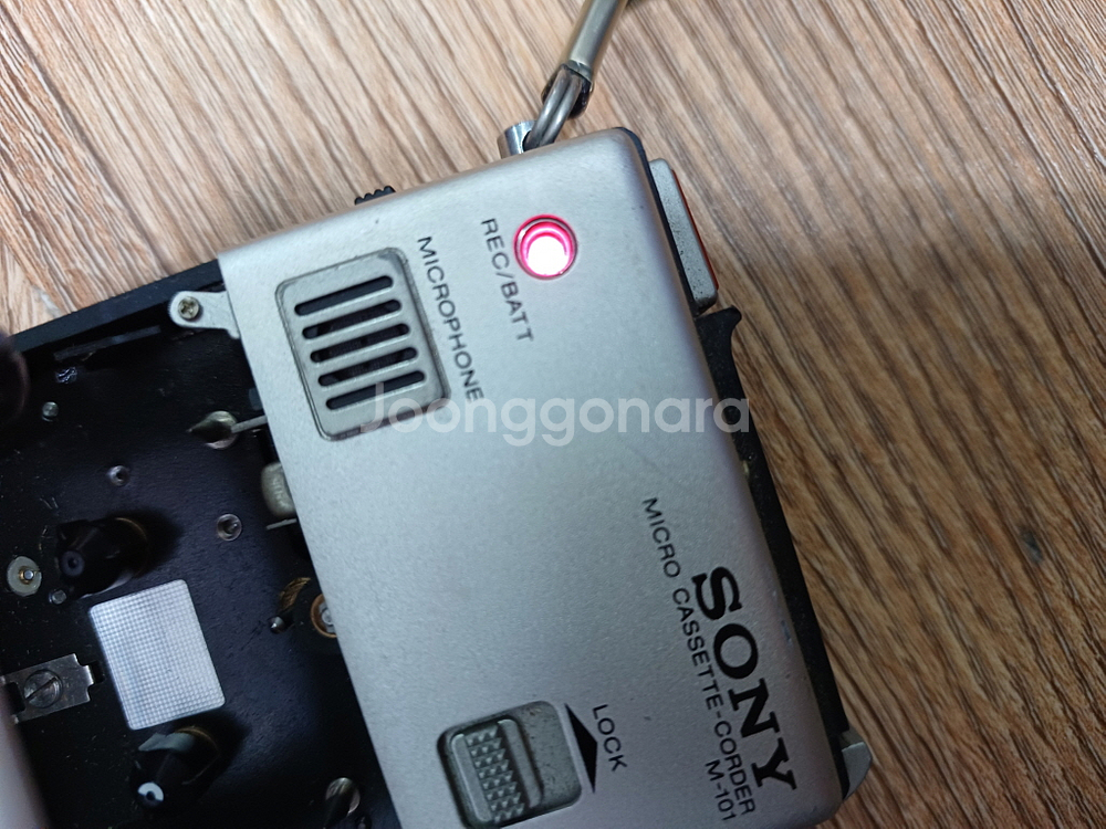 SONY M-101 마이크로 카세트 레코더 수리 고장품--1