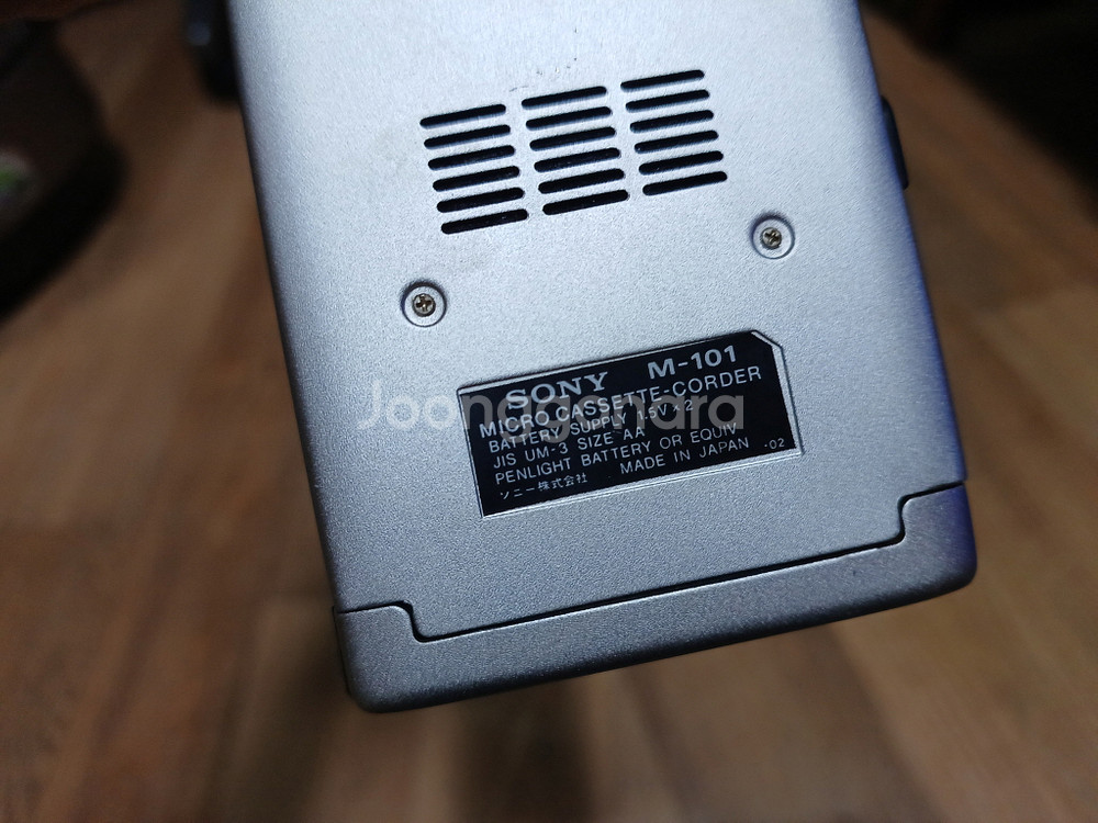 SONY M-101 마이크로 카세트 레코더 수리 고장품--4
