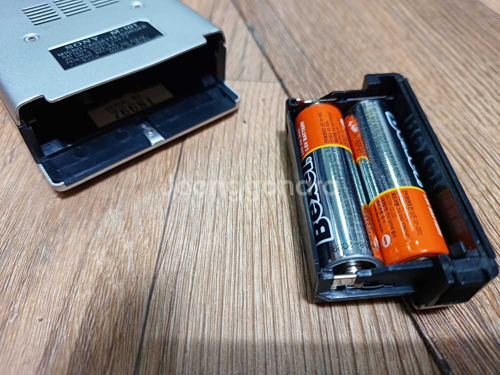 SONY M-101 마이크로 카세트 레코더 수리 고장품--5