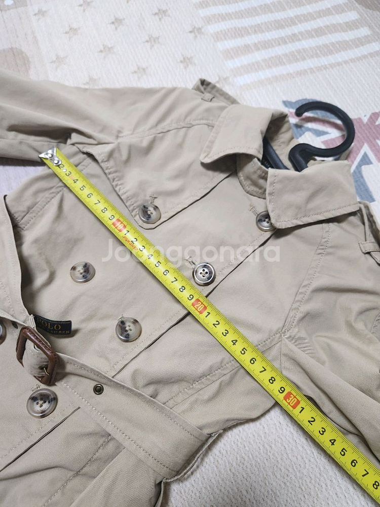 폴로랄프로렌 키즈 100사이즈 트렌치코트--4