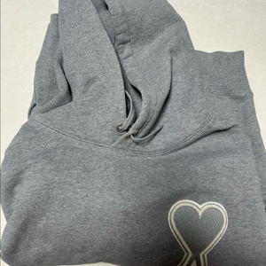 아미 빅로고 후드티 M