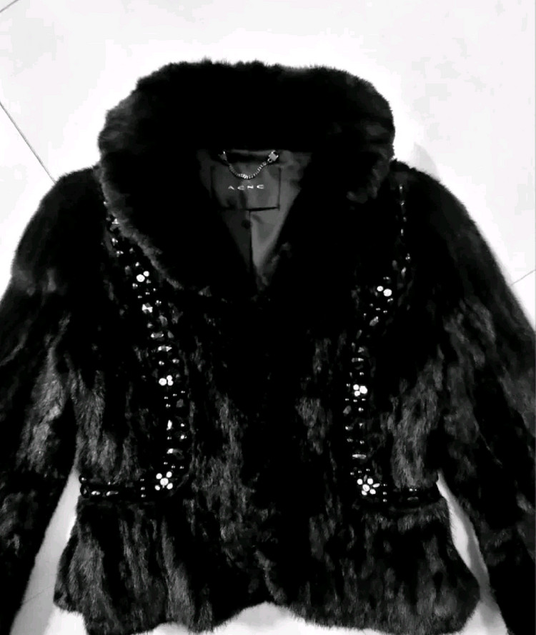 ANOC/장식밍크코트/55--3