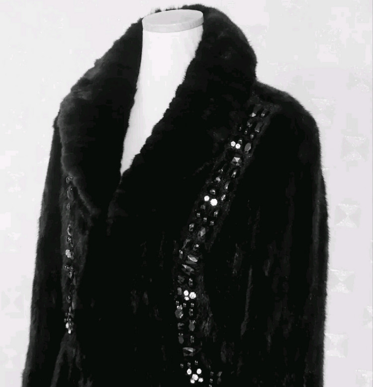 ANOC/장식밍크코트/55--2