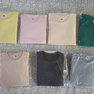 아동. 90 가을 내복 새상품 (7~8천원)