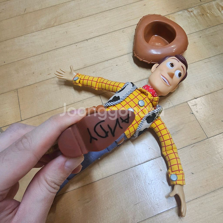 디즈니스토어 토이스토리 버즈 & 우디 인형--4