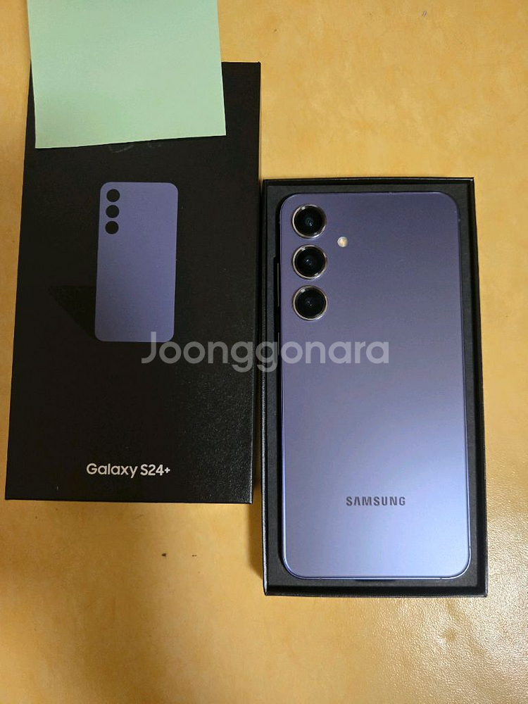 갤럭시 s24플러스 256G A급 풀박스--1