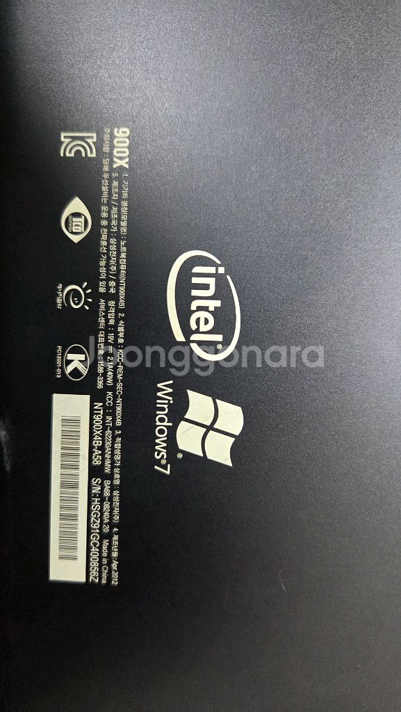 삼성 노트북 부품용 NT900XA4B--5