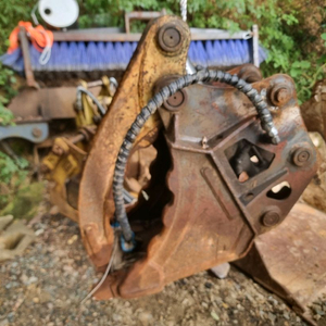 미니 굴삭기 돌집게