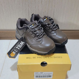 윌비 국산제조 4인치 안전화 새상품 여성 230