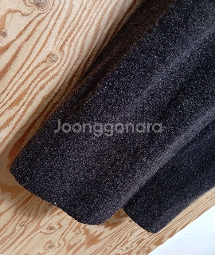 마인 홀가먼트 캐시미어 후드 원피스--5