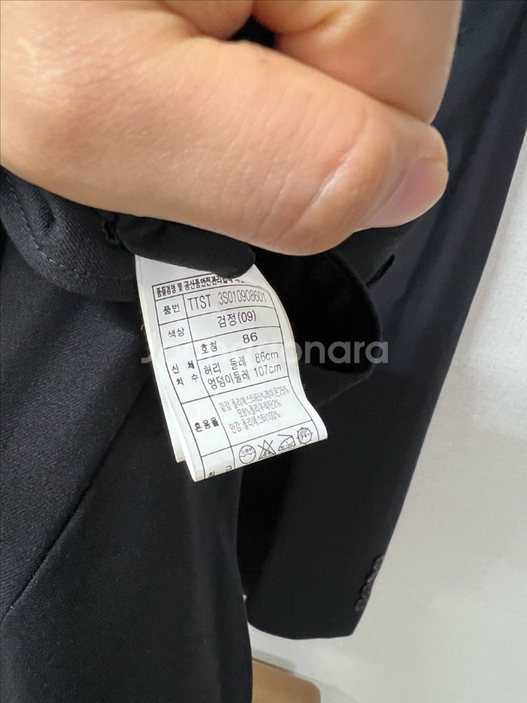 tot 남자 블랙 정장 약95-100사이즈--6