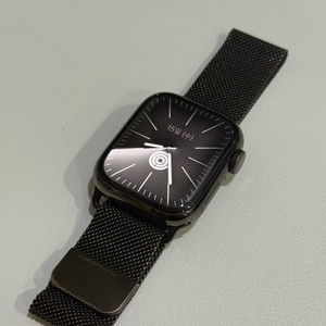 애플워치7 스테인리스 그래파이트 41mm