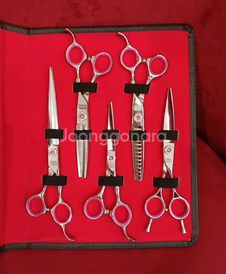 (10월특가) 새상품 프로 5종 가위세트--0