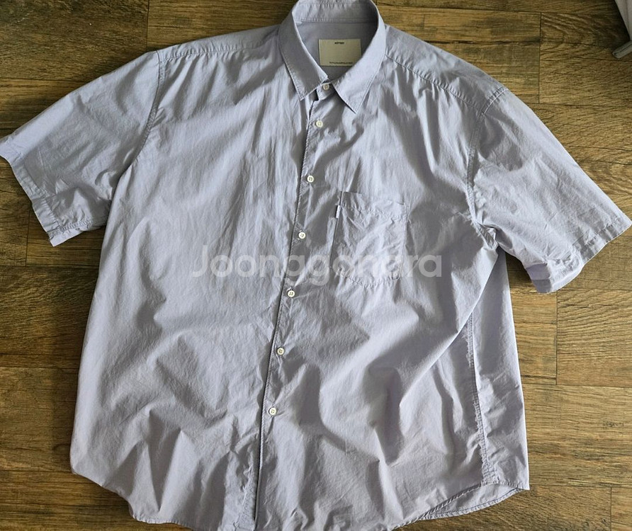 포터리 컴포트셔츠 삭스블루 4사이즈 판매--0