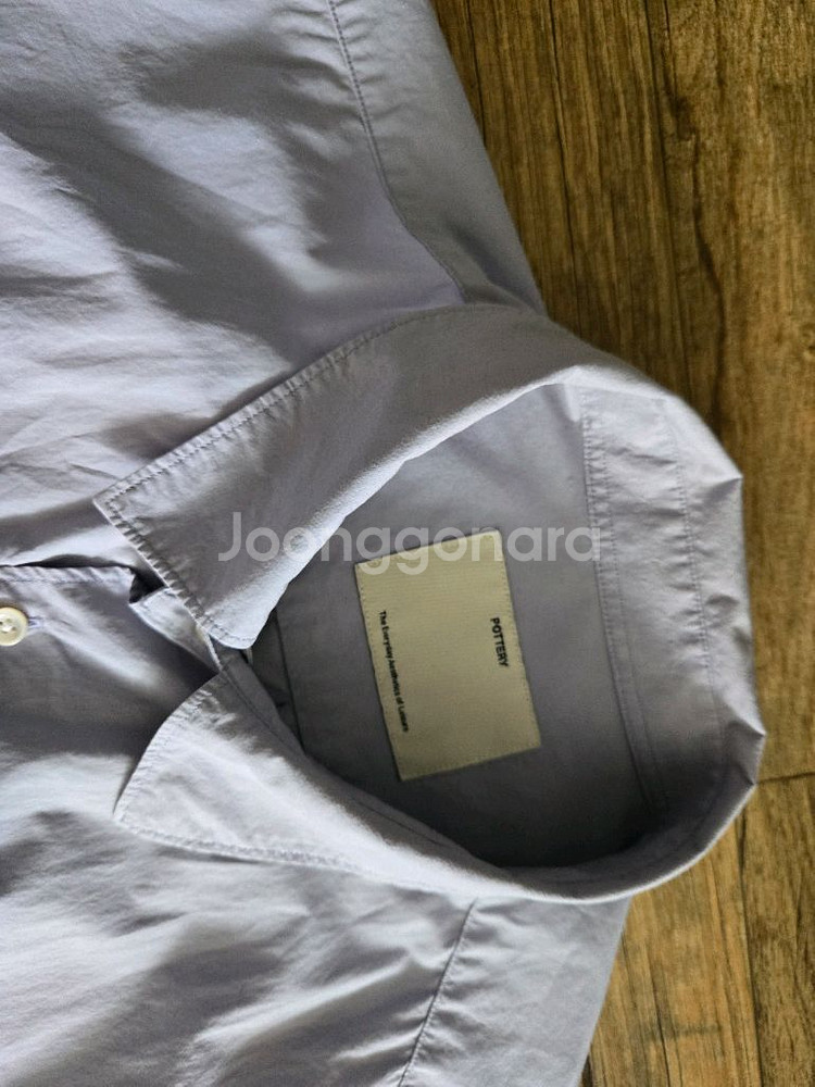 포터리 컴포트셔츠 삭스블루 4사이즈 판매--1