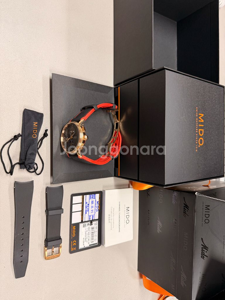 미도 바론첼리 크로노그래프 문페이즈--1