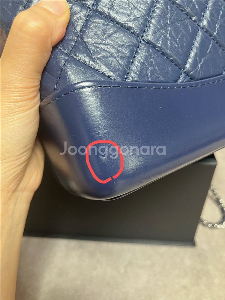 샤넬 가브리엘 백팩 (다크네이비)--5