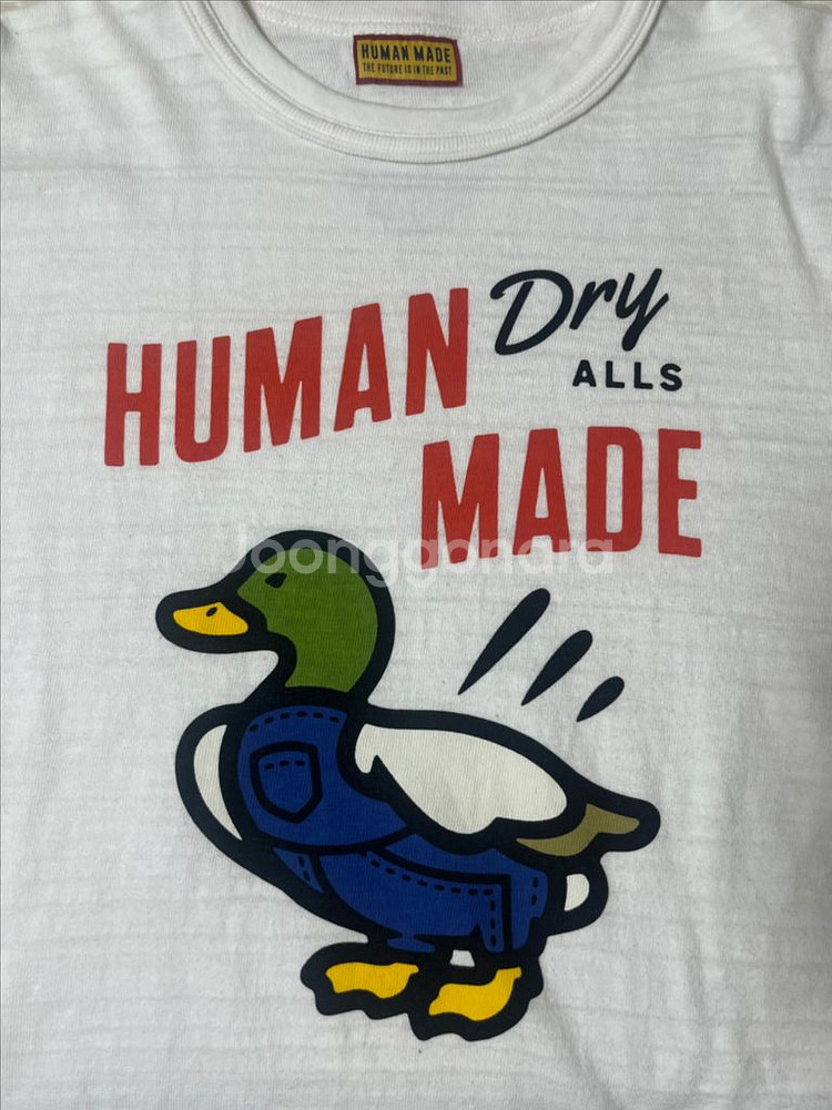 휴먼메이드 오리 반팔--1