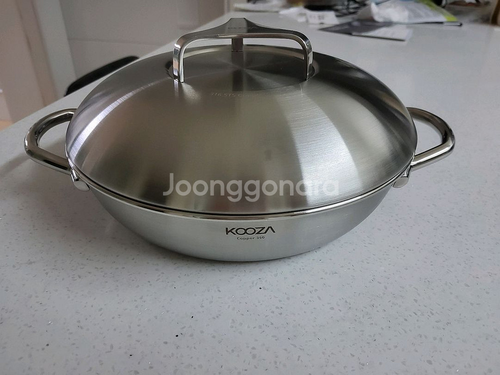 쿠자 316 커퍼코어 스텐 22cm 양수 소테팬 팔아요--0