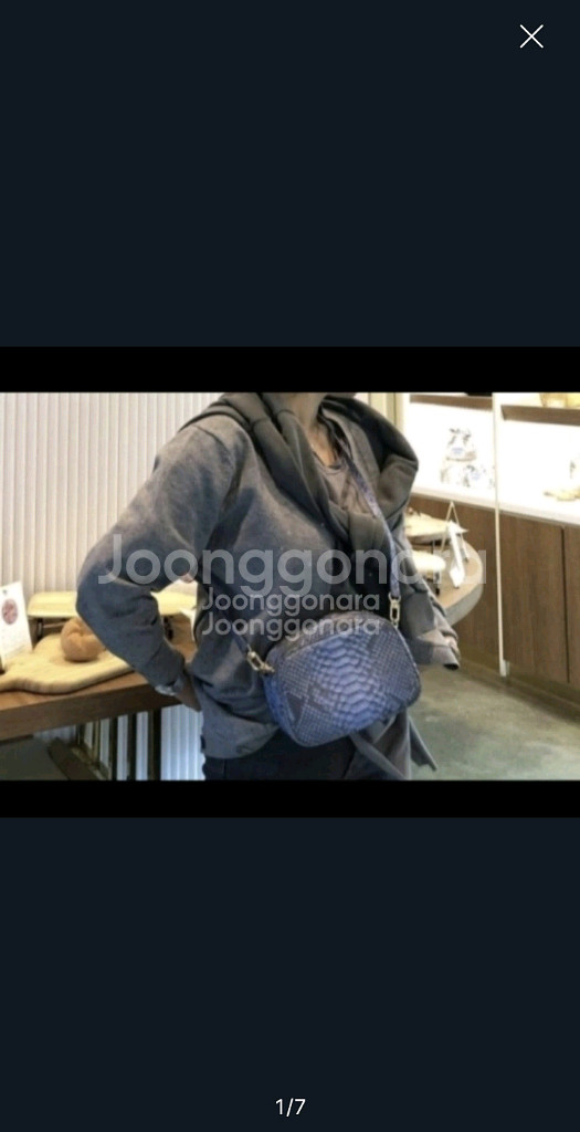 하이드바이글렌다 리얼 파이톤 가방--0