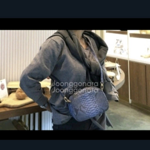 하이드바이글렌다 리얼 파이톤 가방