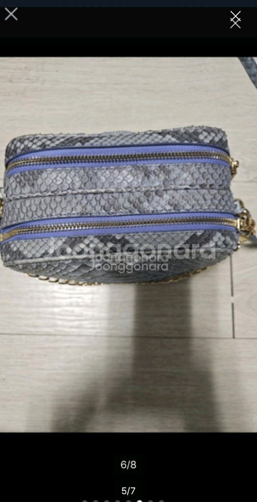 하이드바이글렌다 리얼 파이톤 가방--3