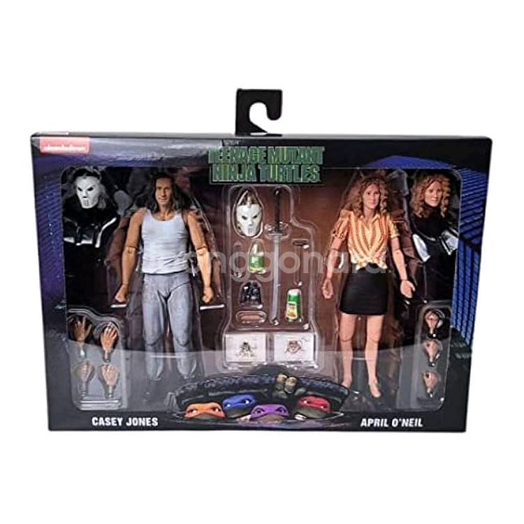 네카 TMNT 에이프릴 오닐&케이시 존스 7인치 액피--0