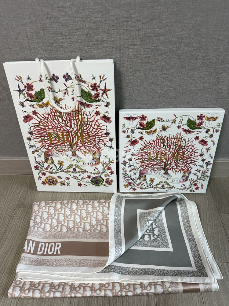 디올 스퀘어 90 스카프--0