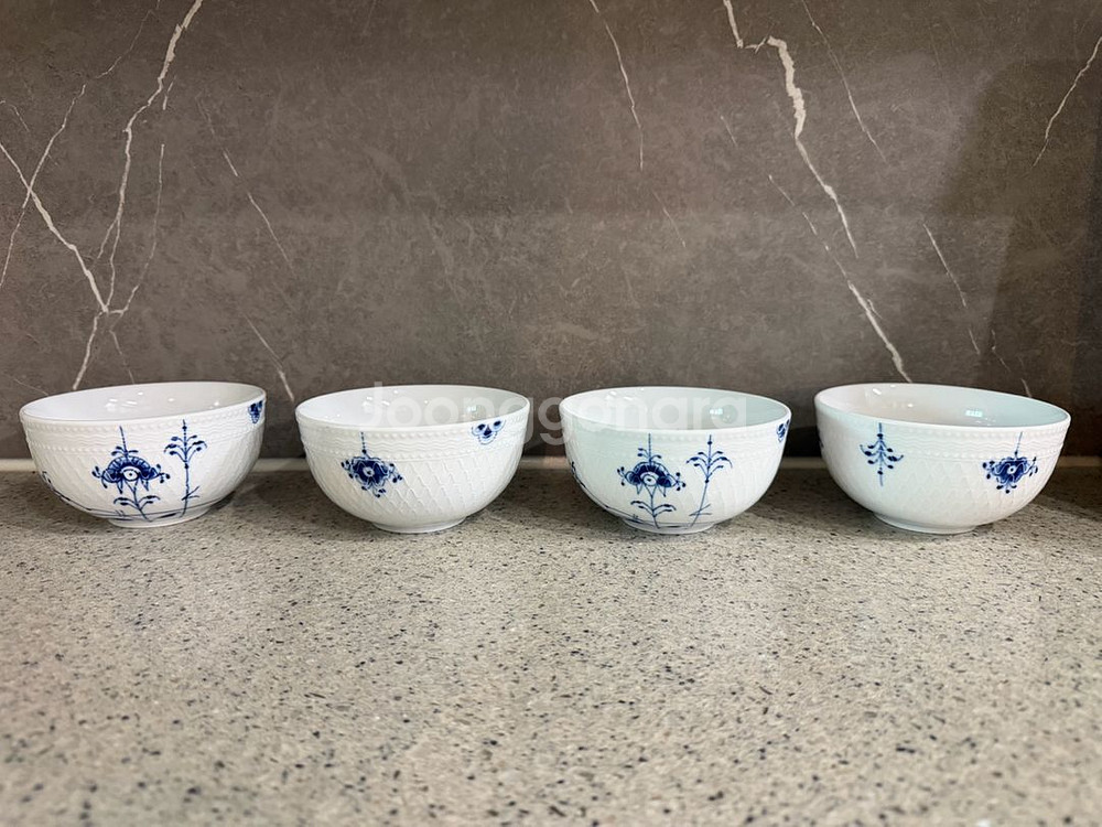 로얄코펜하겐 밥공기&국공기--0