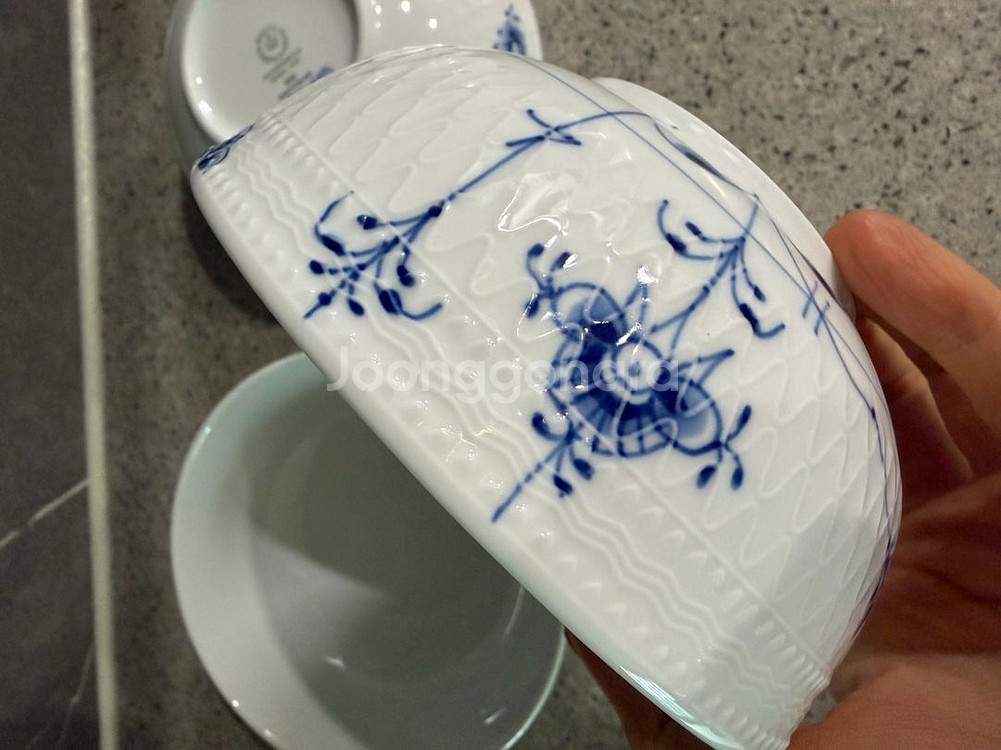 로얄코펜하겐 밥공기&국공기--2