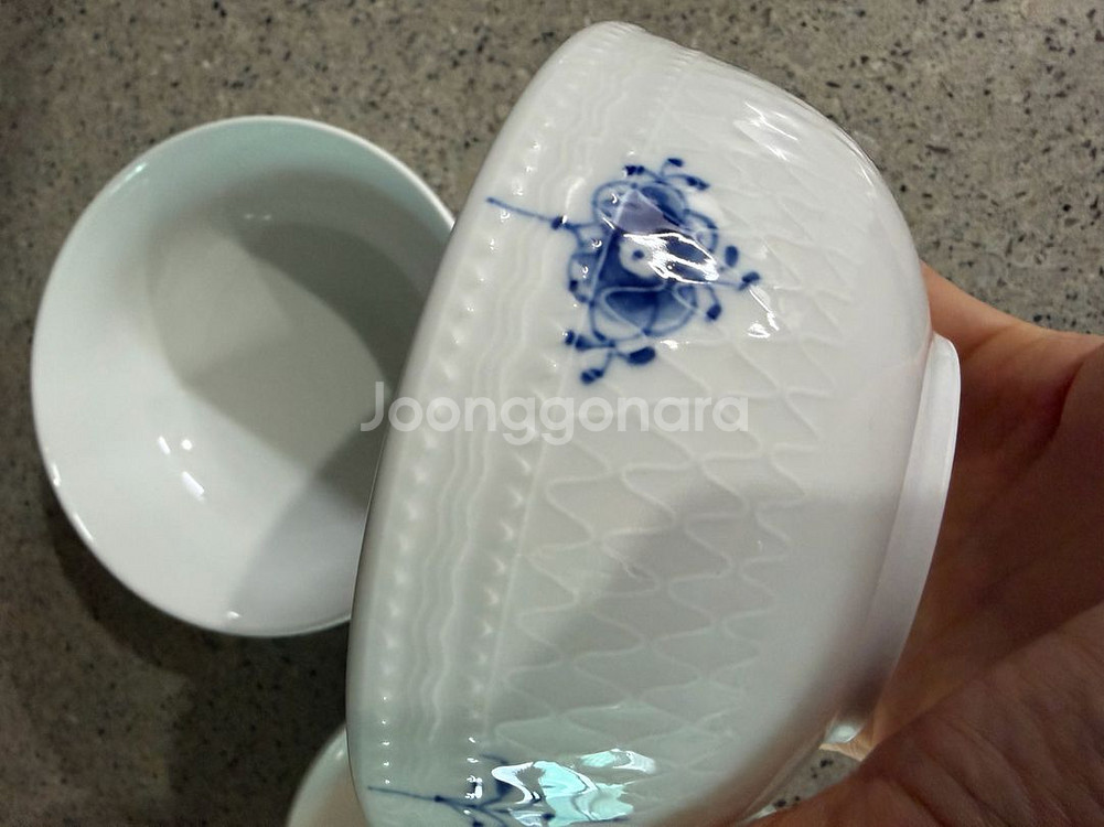 로얄코펜하겐 밥공기&국공기--3